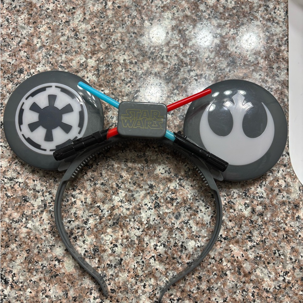 Star Wars Kids Headband - Gray, Black, and Red